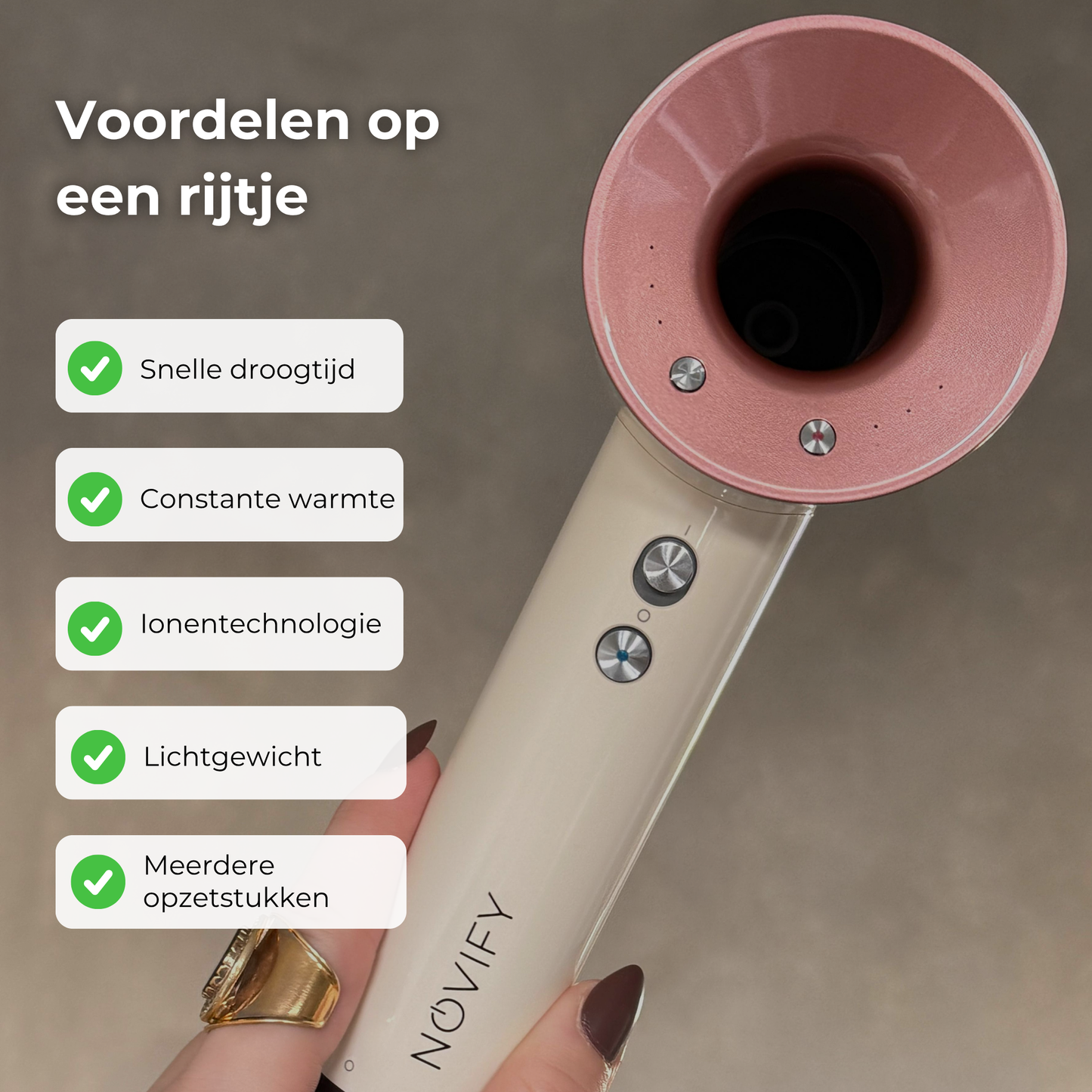 NOVIFY Airstream Rose Cream